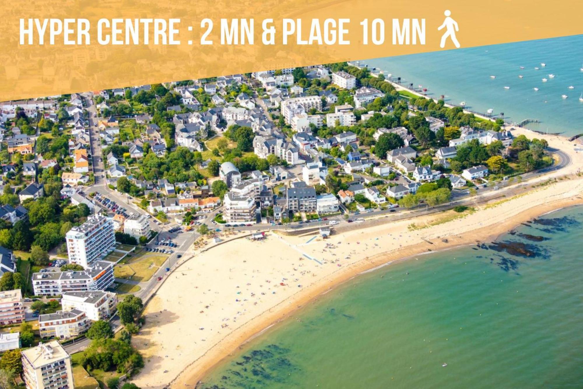 La Deferlante - Hyper Centre - Parking Prive - 300 M Plage سان نازير المظهر الخارجي الصورة
